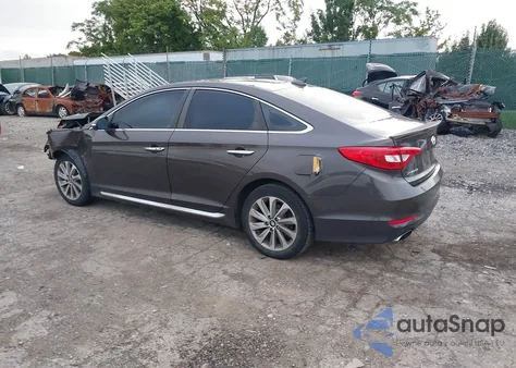 2015 Hyundai Sonata Sport из США, поврежденный, VIN 5NPE34AF1FH120179